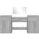 vidaXL 3276530 Gray Sonoma Sminkbord 39x80cm 4st