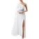 Coast Cape Sleeve with Beaded Waistband Wedding Dress - Ivory