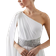 Coast Cape Sleeve with Beaded Waistband Wedding Dress - Ivory