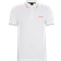 BOSS Slim Fit Polo Shirt With Contrast Logos - White