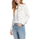 NYDJ Frayed Hem Jacket - Optic White