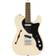 Fender Squier Affinity Series Telecaster Thinline, Olympic White Electric Guitar