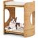 Costway 2-Tier Cute Small Cat Tree 16"x13"x16"