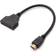 Nordic SGM-143 HDMI - 2xHDMI Splitter Adapter M-F 0.1m