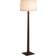 Nova of California Taper Dark Walnut/Weathered Brass Floor Lamp 60"