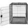 Amazon Basics Durable Foldable Metal Wire Dog Crate with Tray Single Door 122x76x83cm 76x83cm