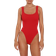 Hunza G Square Neck Swimsuit - Red