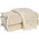 Matouk Cairo Scallop Asciugamano Bianco, Beige (81.3x45.7cm)