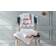 Matouk Cairo Scallop Toalla de baño Blanco, Beige (81.3x45.7cm)