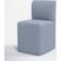 Joss & Main Mendy Blue Velvet Kitchen Chair 34"