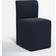 Joss & Main Mendy Navy Velvet Kitchen Chair 34"