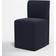 Joss & Main Mendy Navy Velvet Kitchen Chair 34"