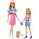 Barbie Barbie & Stacie Sister Doll Set with 2 Pet Dogs & Accessories HRM09