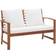 vidaXL 47283 Outdoor Lounge Set, 1 Table incl. 2 Chairs & 1 Sofas