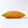 Homescapes Super Soft Housse de coussin Jaune (40x40cm)