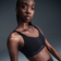 Nike Bra imbottito con design convertibile - Nero