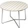 Grythyttan 9A Ø100cm - White Lacquered Oak with Hot Galvanized Base
