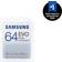 Samsung EVO Plus SDXC Class 10 UHS-I U1 V10 130/130MB/s 64GB