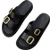 Shein Women's Buckle Decorated Platform Sandals, Comfortable And Versatile For Summer
