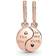 Pandora Splittable Yin & Yang Sparkling Dangle Charm - Rose Gold/Multicolour