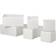 Ikea Skubb White Storage Box 6pcs