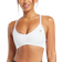 Gymshark Ruched Strappy Sports Bra - White