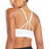 Gymshark Ruched Strappy Sports Bra - White