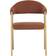 Sunpan Burgos Belfast Rust Kitchen Chair 31"