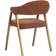 Sunpan Burgos Belfast Rust Kitchen Chair 31"