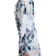 H&M Tie Belt Dress - White/Blue Floral