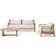Ethimo Costes Natural Soffbord 80x120cm