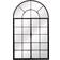 Aspect Arched Window Black Wall Mirror 83.4x126.2cm