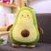 Shein 1pc Flannelette Decorative Pillow, Avocado Shaped Decorative Pillow For Home, All Season Komplett dekorationskudde Grön (114.3x88.9cm)