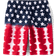 The Children's Place Kid's American Flag Swim Trunks - Tidal (3046409_IV)