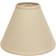 Cloth & Wire Slant Deep Cone Beige Shade 17"