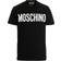 Moschino Label T-shirt - White/Black