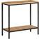 vidaXL Solid Rough Mango Wood Natural Console Table 35x70cm