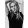 H&M Dame Sort T-shirt ribbet modalblanding
