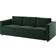 IKEA Vimle Dark Green Soffa 261cm 3-sits