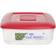 Whitefurze Square Red Food Container 7L