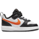 Nike Court Borough Low 2 TDV - White/Black/Dark Smoke Grey/Total Orange