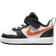 Nike Court Borough Low 2 TDV - White/Black/Dark Smoke Grey/Total Orange