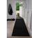 Tica Copenhagen Unicolor Sort 90x200cm