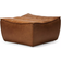 Ethnicraft N701 Brown Foot Stool 17"