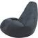 Bean Bag Bazaar Recliner Gaming Slate Grey Pouf