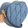 Coach Heart Quilted Shoulder Bag - Brass/Indigo