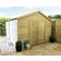 Marlborough 13 X 10 Windowless T&g Wooden Workshop Double Doors 13' X X 10Ft