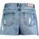 Only Onltexas Life Reg Denim Shorts - Blue/Light Blue Denim