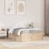 vidaXL Solid Pine Sengeramme 120x190cm