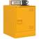 vidaXL Nightstand Mustard Yellow Sengebord 34.5x39cm 2stk